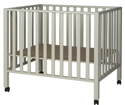 Pericles babybox Amy met wielen 98 x 78 cm mastique Pericles babybox Amy met wielen 98 x 78 cm mastique