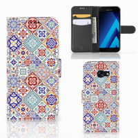 Samsung Galaxy A5 2017 Bookcase Tiles Color - thumbnail