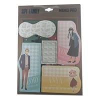 Spy X Family Memo Pad Set Forger Family #B - thumbnail