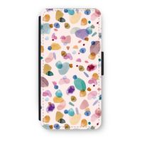 Terrazzo Memphis Pink: iPhone 7 Flip Hoesje - thumbnail