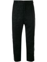 Rick Owens pantalon crop Astaires - Noir