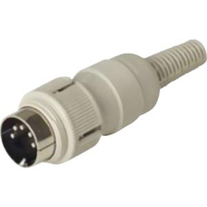 Hirschmann 930 964-517-1 DIN-connector Stekker, recht Aantal polen: 5 Grijs 1 stuk(s)