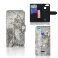 Xiaomi Redmi 6 Bookcase Beton Print