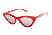 Kost zonnebril dames vlinder rood spiegellens (PZ20 069)