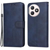 Honor X50i+ Wallet Case met Magnetische Sluiting - Blauw