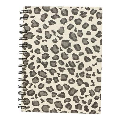 Notitieboek Spiraal Large Sneeuwluipaard Print Notitieboek Spiraal Large Sneeuwluipaard Print