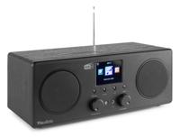 Audizio Bari DAB radio met Bluetooth en wifi internet radio - Zwart