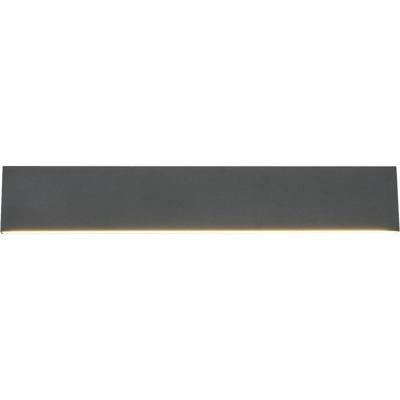 Wandlamp Caro zwart groot