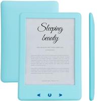 Silvergear® Ebook Reader met Achtergrondverlichting | 6-Inch E-Ink-Touchscreen | 4 GB Geheugen voor 3000+ E-Books | Reflectievrij en Lichtgewicht | Blauw