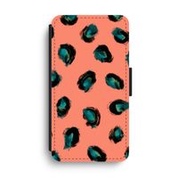 Pink Cheetah: iPhone XS Max Flip Hoesje - thumbnail