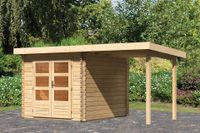 Woodfeeling | Tuinhuis Bastrup 4 met Overkapping 2,0 - thumbnail