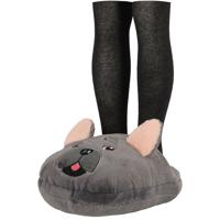 Grote voetenwarmer slof Franse Bulldog hond one size 30 x 27 cm One size  -