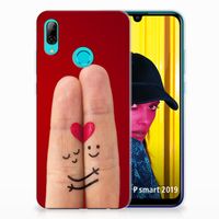 Huawei P Smart 2019 Silicone Back Cover Liefde - Origineel Romantisch Cadeau - thumbnail