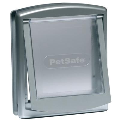 PetSafe Huisdierenluik in 2 richtingen 737 small 17,8 x 15,2 cm zilver 5019