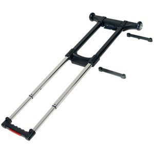 Penn Elcom HG-4515 Uitschuifbaar opbouw trolley handvat met wielen 335mm