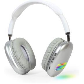 Gembird BHP-LED-02-W hoofdtelefoon/headset Draadloos Hoofdband Oproepen/muziek Bluetooth Wit