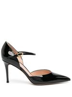 Gianvito Rossi escarpins en cuir à bout pointu 90 mm - Noir