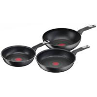 Tefal Unlimited pannenset 3-delig (koekenpan 24/28, wokpan 28) - inductie