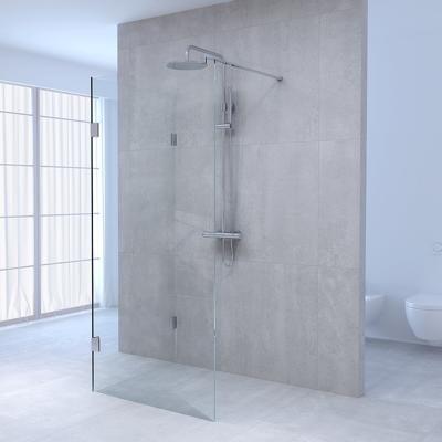 Sanituba Complete Profielloze Inloopdouche Reversed 90x130 cm Chroom Sanituba Complete Profielloze Inloopdouche Reversed 90x130 cm Chroom