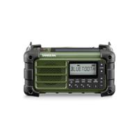 Sangean MMR-99 Outdoorradio VHF (FM), Middengolf Noodradio, Bluetooth Zonnepaneel, Spatwaterbestendig, Stofdicht Groen - thumbnail