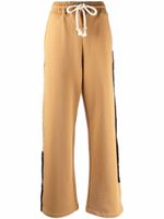 JW Anderson pantalon de jogging à bandes contrastantes - Marron