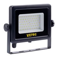 Vetec bouwlamp Comprimo LED 50W, 5.500 lumen, klasse 1, IP65 - thumbnail