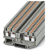 PHOENIX CONTACT PT 4-QUATTRO-DIO 1N 5408/R-L bouwelementrijklem met geïntegreerde diode 1N5408 1000V blokkeerspanning 1.5A 800V 6.2 mm breedte 50 stuks