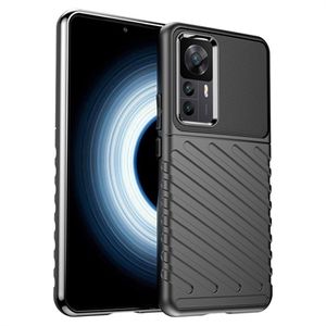 Thunder Series Xiaomi 12T/12T Pro TPU Hoesje - Zwart