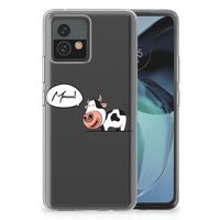 Motorola Moto G72 Telefoonhoesje met Naam Cow - thumbnail