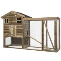 Kippenhok Sam Voldux Bruin