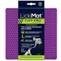 LickiMat PRO Tuff Fopspeen voor honden, Heavy Duty hondenlikmat, rustiger, alternatief voor puzzelspeelgoed en langzame voederkommen. Perfect voor pindakaas, yoghurt, gezonde lekkernijen en afleiding.