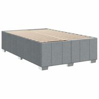 vidaXL Bedframe stof lichtgrijs 120x200 cm