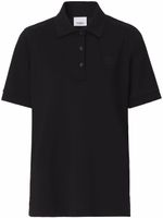 Burberry polo à motif TB monogrammé - Noir