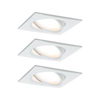 Paulmann 93678 LED-inbouwlamp Set van 3 stuks 18 W Wit (mat) - thumbnail