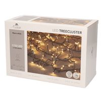 1x Clusterverlichting met timer en dimmer 1152 leds warm wit 15 m - thumbnail