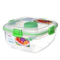 Sistema TO GO - Salad Lunchbox - 1.100 ml Groen - thumbnail