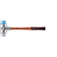 Simplex 3113.040 Oplosbare hamer, TPE-soft, TPE-mid, met aluminium behuizing en hoogwaardige houten steel, diameter 40 mm