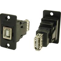 Cliff Adapter, Bus, inbouw USB-poort Type-B - USB-poort Type-A CP30607N 1 stuk(s)