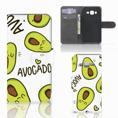 Samsung Galaxy J3 2016 Leuk Hoesje Avocado Singing