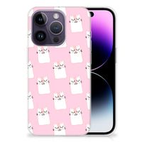 Apple iPhone 14 Pro TPU Hoesje Sleeping Cats