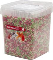 VT Fish Food 3-Colour Sticks - Gezond Vijvervoer voor Kleurrijke Vissen 5L