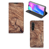 Xiaomi Mi Note 10 Lite Book Wallet Case Tree Trunk - thumbnail