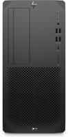 HP Z2 G5 Intel® 9de generatie Core™ i7 i7-9700K 32 GB DDR4-SDRAM 1000 GB SSD Tower Zwart Workstation Windows 10 Pro for Workstations