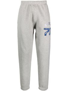 Kenzo pantalon de jogging à logo appliqué - Gris