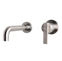 Sento RVS inbouw wastafelkraan 20cm SWW105