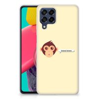 Samsung Galaxy M53 Telefoonhoesje met Naam Monkey