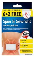 Lucovitaal Rug warmte pleister (8 st) - thumbnail