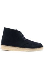 Clarks Originals bottines en daim à lacets - Bleu