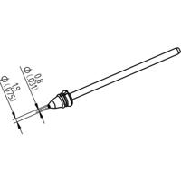 Ersa 0742ED0819H/SB Desoldeerpunt Conisch Lengte soldeerpunt: 79.25 mm Inhoud: 1 stuk(s) - thumbnail