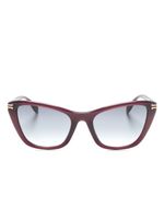 Marc Jacobs Eyewear lunettes de soleil à logo gravé - Violet - thumbnail